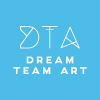 Логотип компании Студия дизайна интерьера для салонов красоты DreamTeamArt (ДримТимАрт)