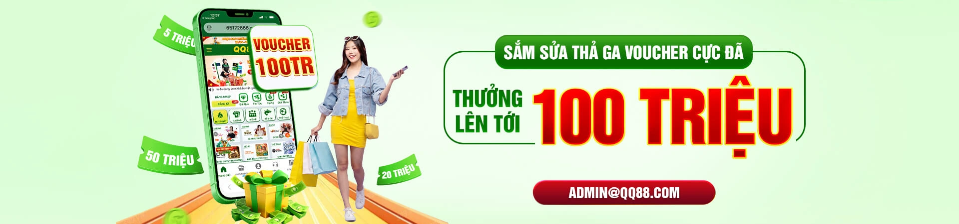 sắm sưa thả ga cùng QQ88